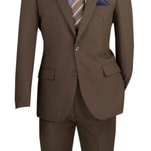 Espresso Brown Premium Suit – Elegant Formal Wear