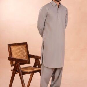 Rose Taupe Men’s Shalwar Kameez – Simple & Stylish Wear