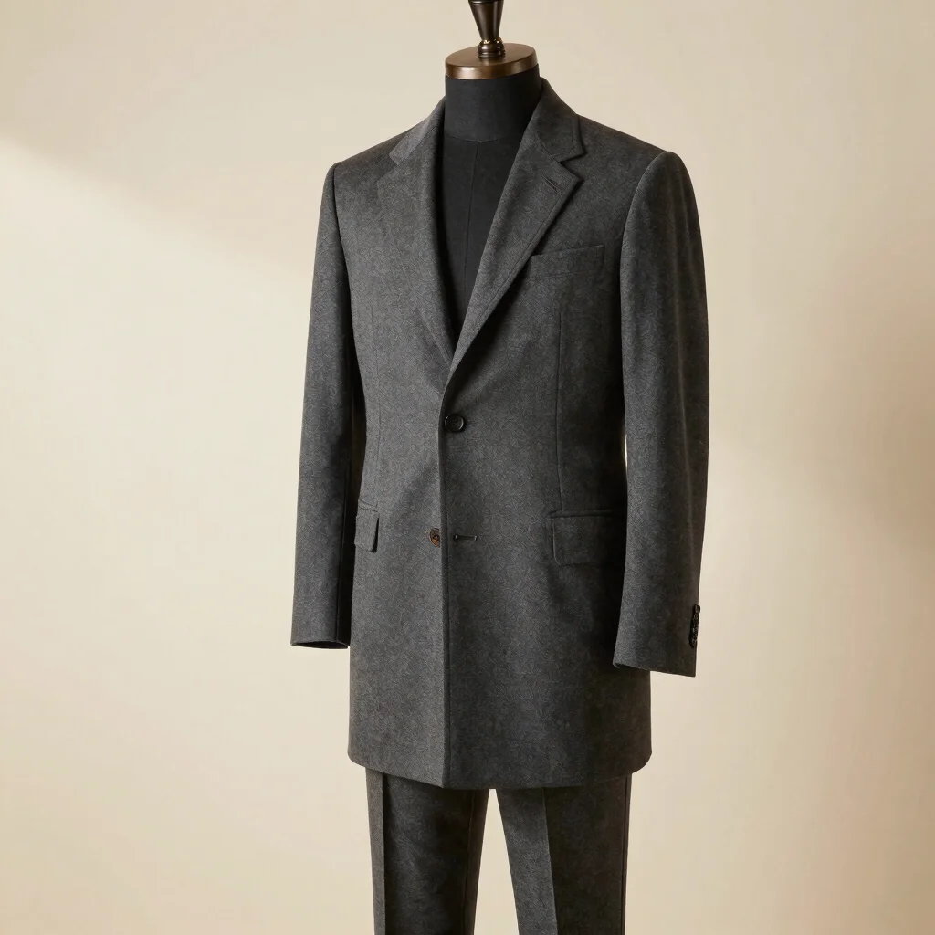 Charcoal Pant Coat